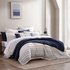 Mills Waffle Quilt Set White