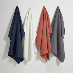 Mills Waffle Quilted Throw Grey