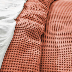 Mills Waffle Duvet Set