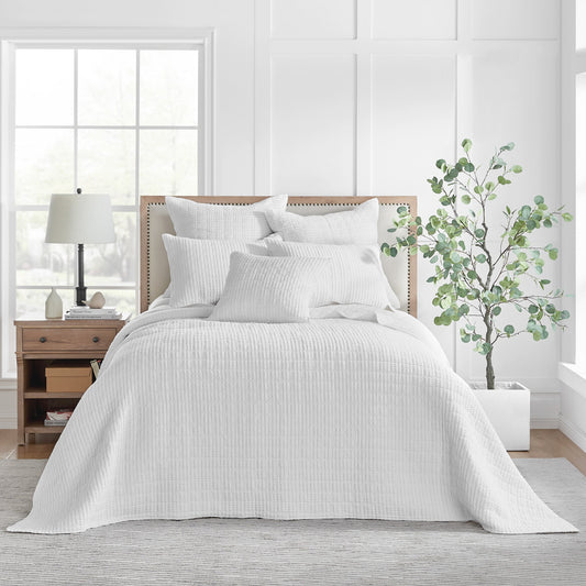 Mills Waffle Bedspread Set