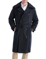 Iconic Double Breasted Trench Coat Black