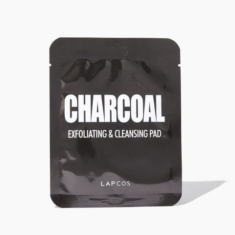 LAPCOS CHARCOAL EXFOLIATING AND CLEANSING PAD 