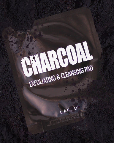 LAPCOS CHARCOAL EXFOLIATING AND CLEANSING PAD 
