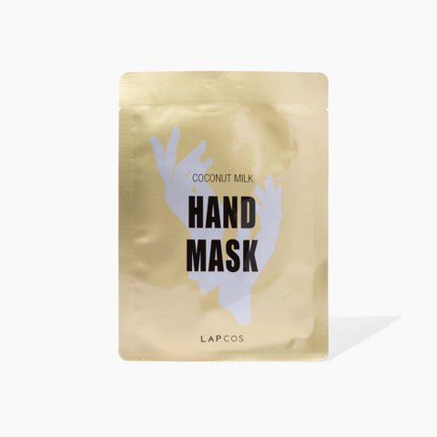 LAPCOS COCONUT MILK MOISTURIZING HAND MASK GLOVES