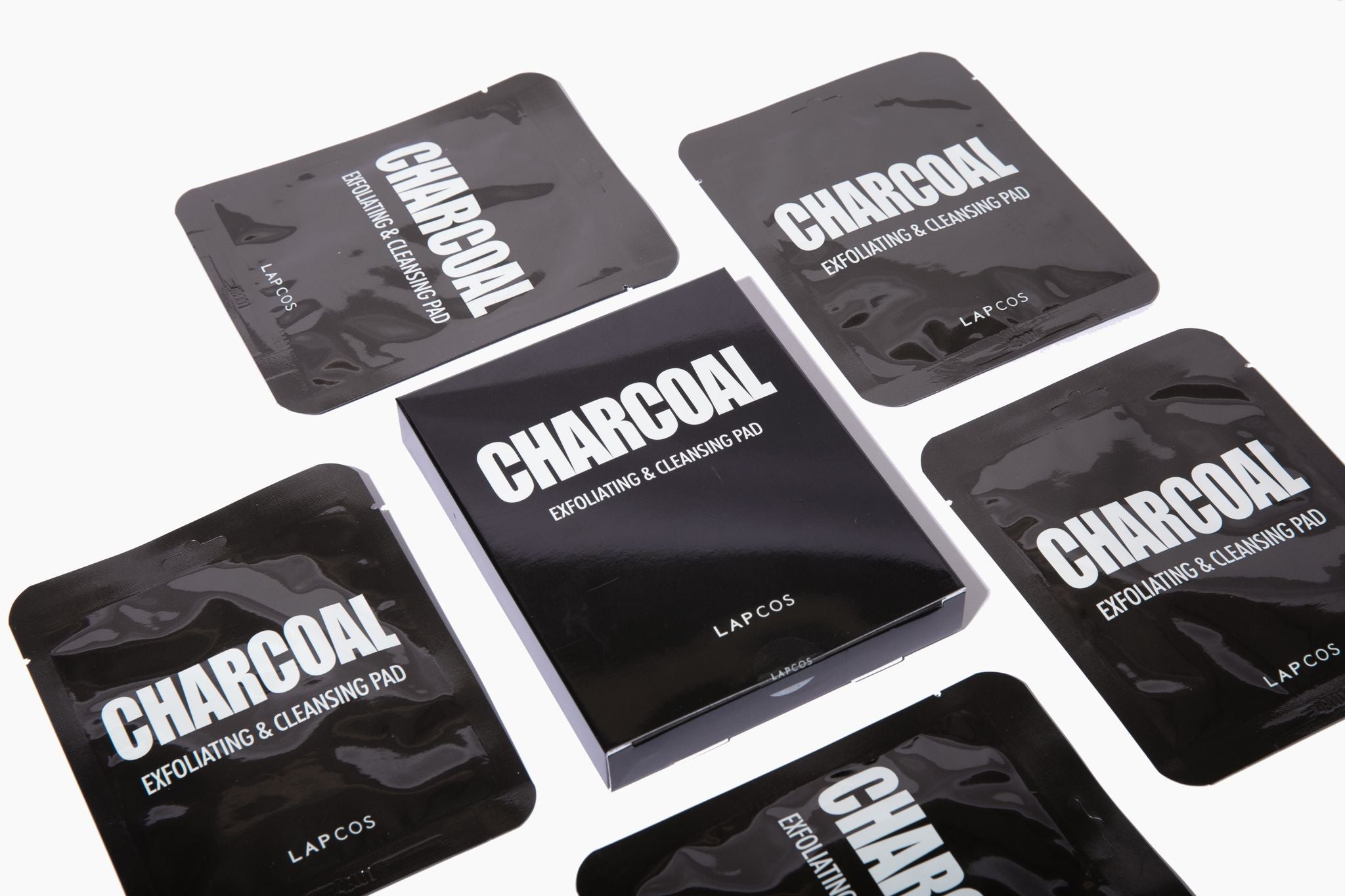  LAPCOS Charcoal Exfoliating & Cleansing Pad by LAPCOS - 5 Pack - Bonton