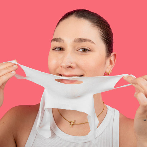 LAPCOS V-LINE CONTOUR CHIN MASK WITH COLLAGEN
