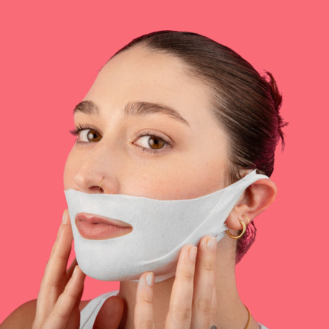LAPCOS V-LINE CONTOUR CHIN MASK WITH COLLAGEN