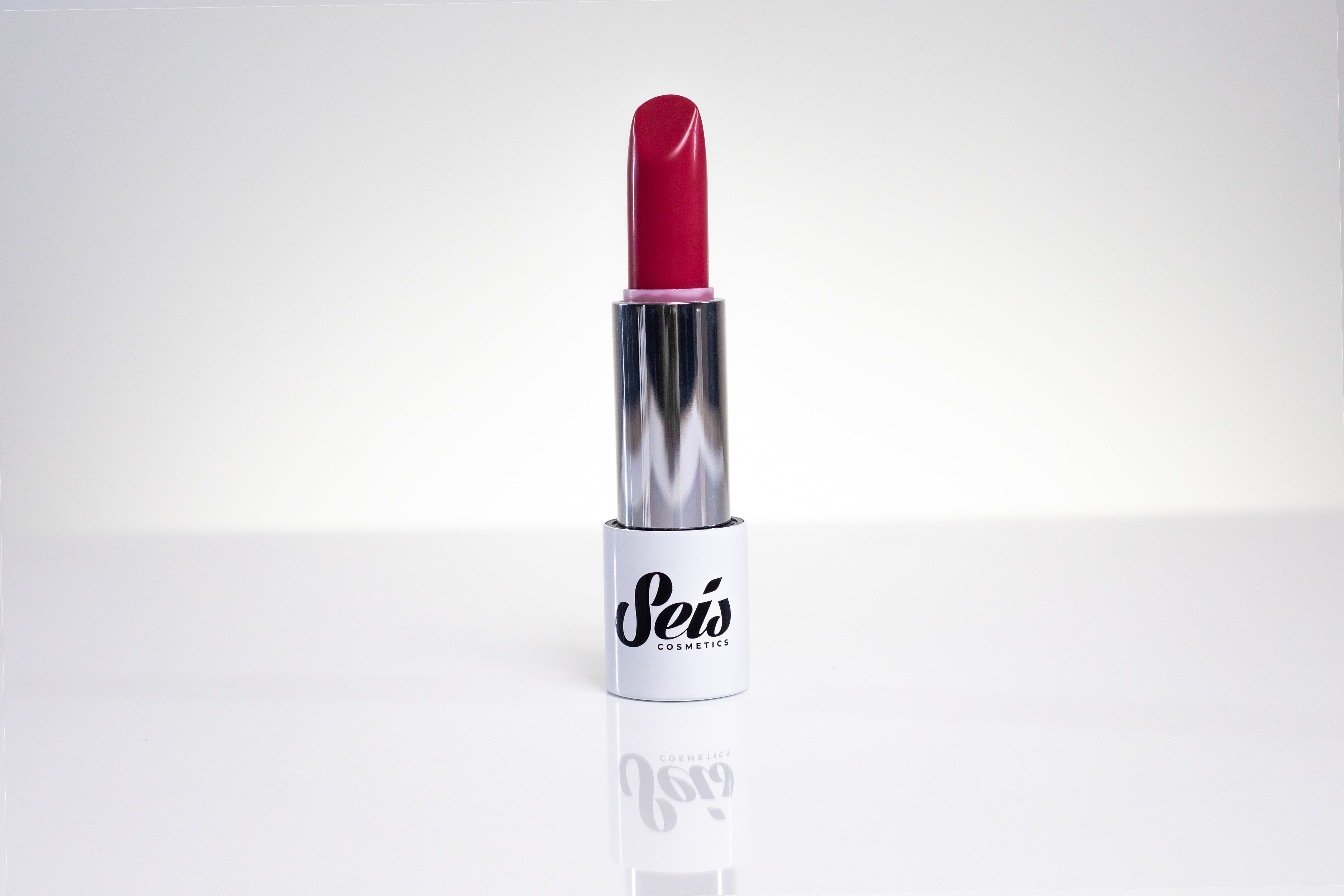  Seis Cosmetics Semi Matte Lipstick - Sangria - Bonton