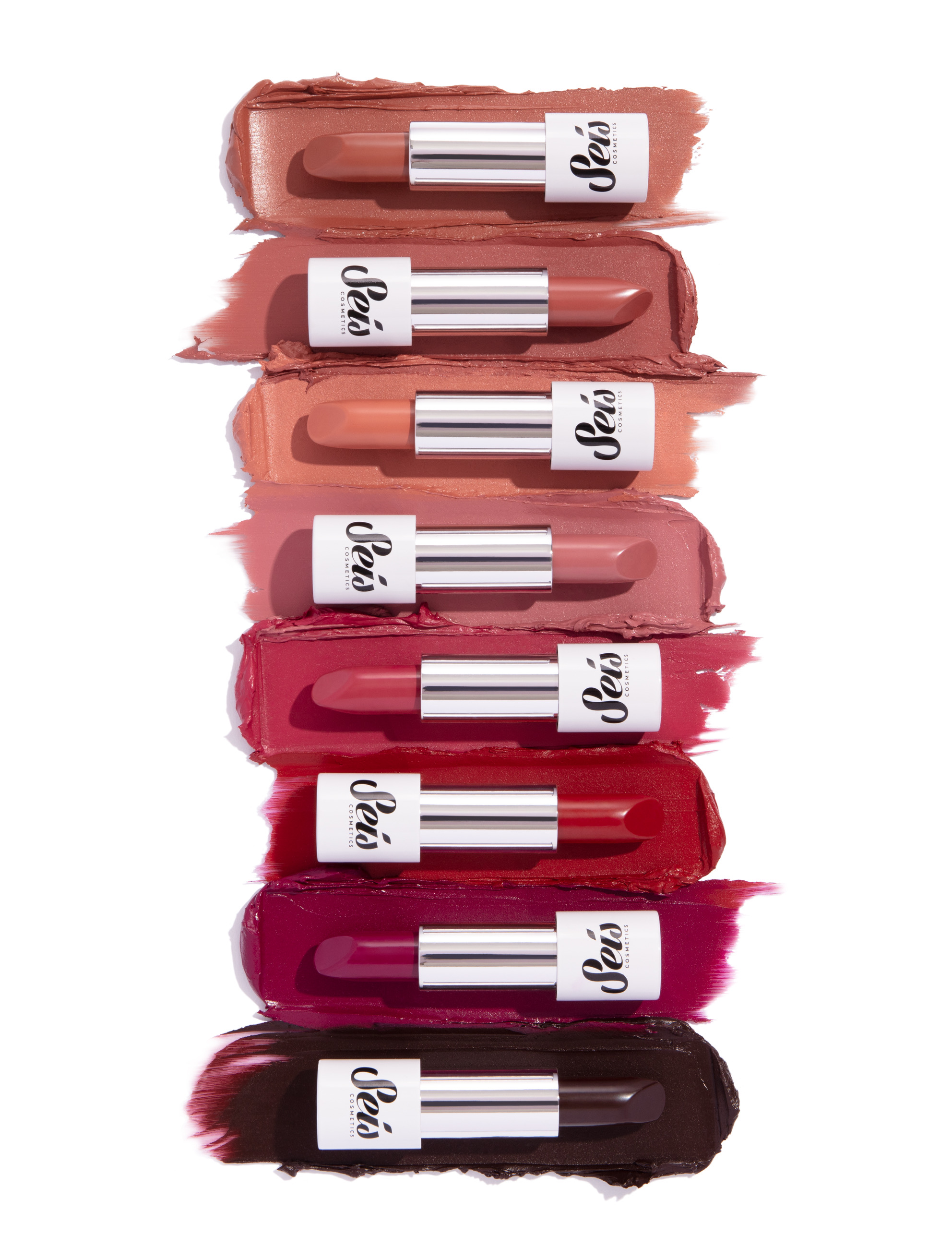  Seis Cosmetics Semi Matte Lipstick - Sangria - Bonton