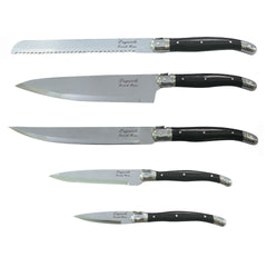 5 Piece Laguiole Kitchen Knife Set