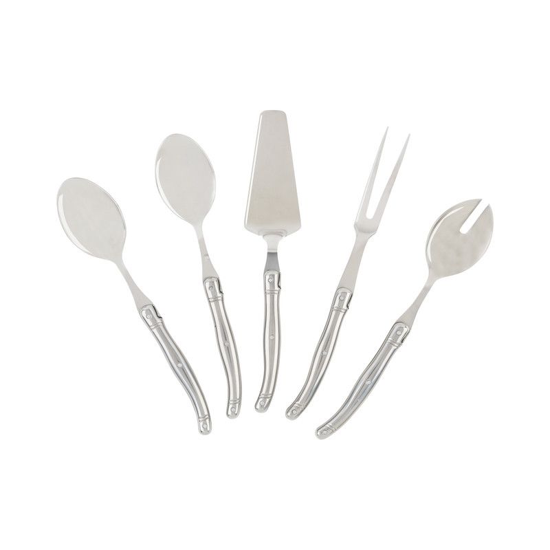  French Home Laguiole Stainless-Steel Hostess Set - Silver - Bonton