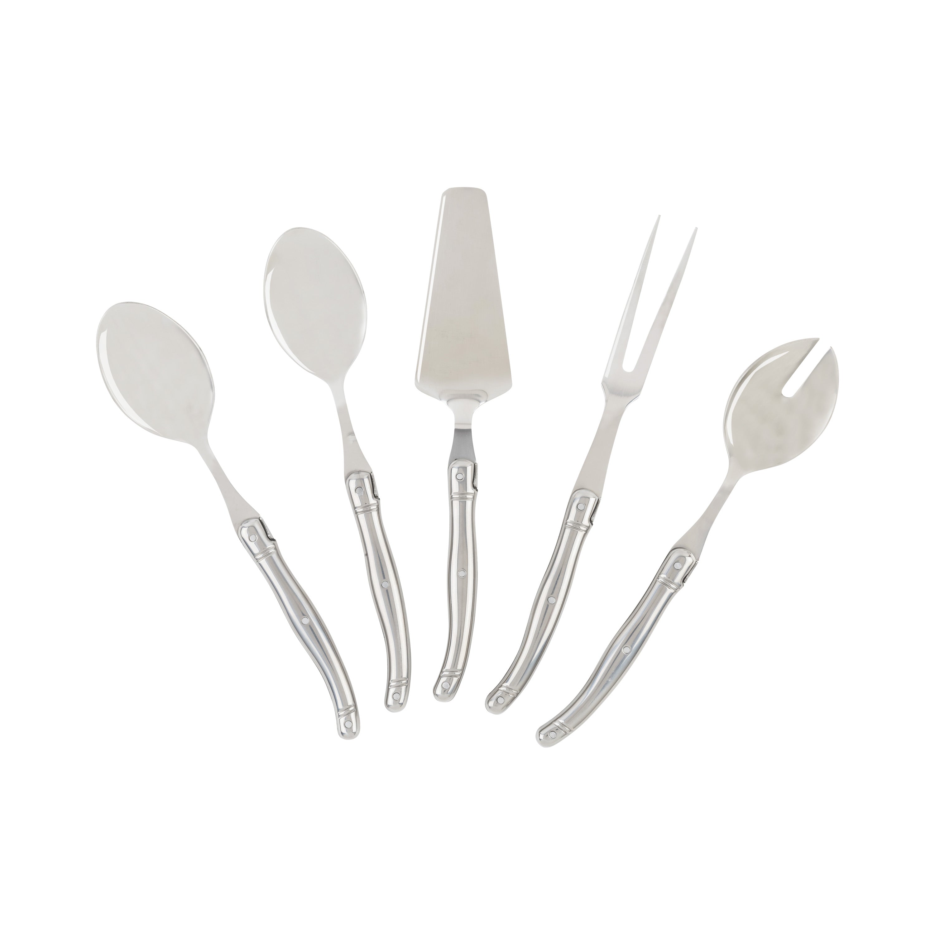  French Home Laguiole 5 Piece Hostess Set - Stainless Steel - Default Title - Bonton