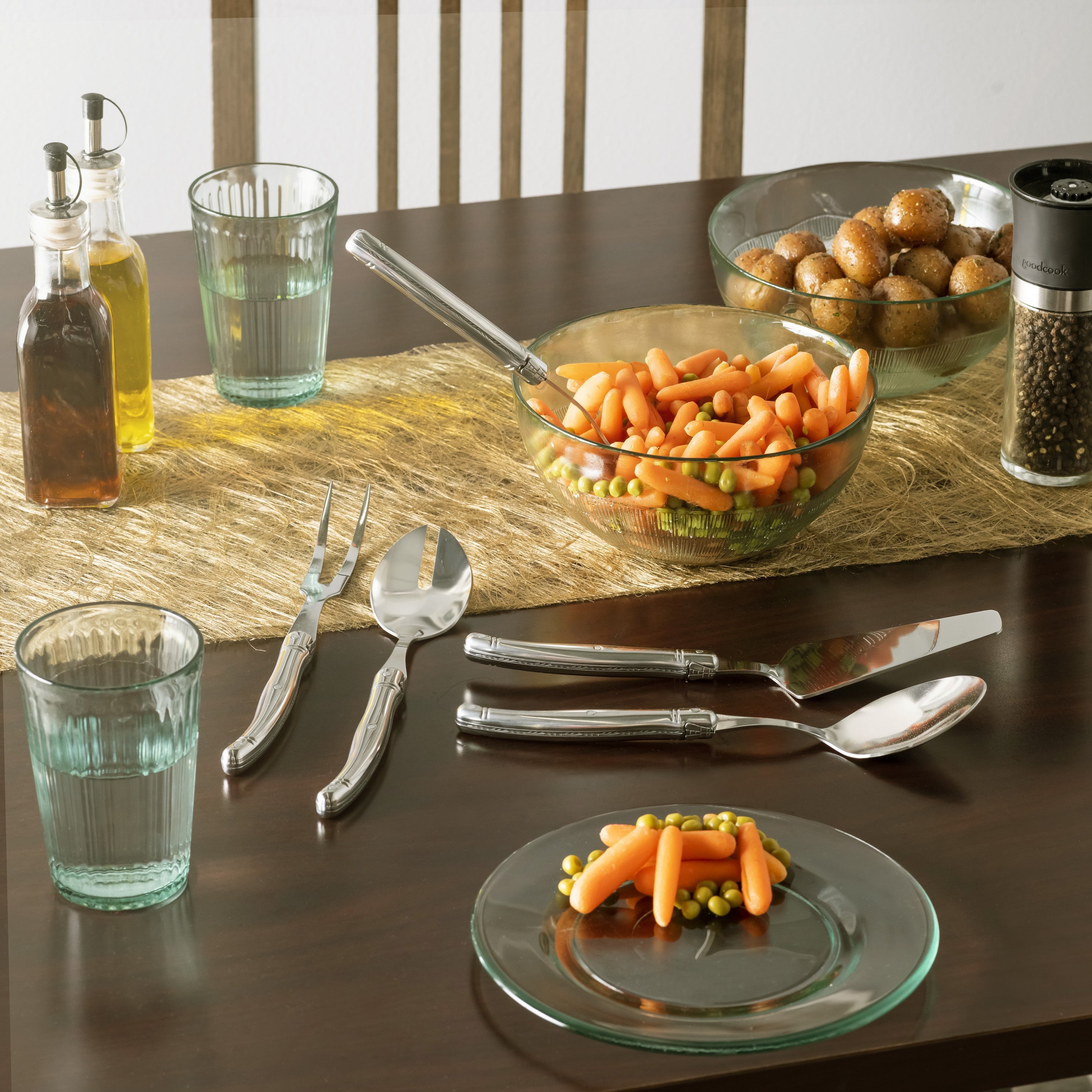  French Home Laguiole 5 Piece Hostess Set - Stainless Steel - Default Title - Bonton