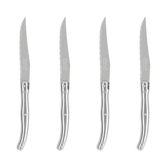 Laguiole Connoisseur 4-Piece Steak Knife Set With Stainless-Steel Handles