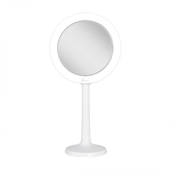 Hudson Lighted Makeup Mirror with 8X/1X Magnification & Suction Cup