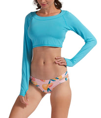 BloqUV Women's UPF 50+ Sun Protection Crop Top