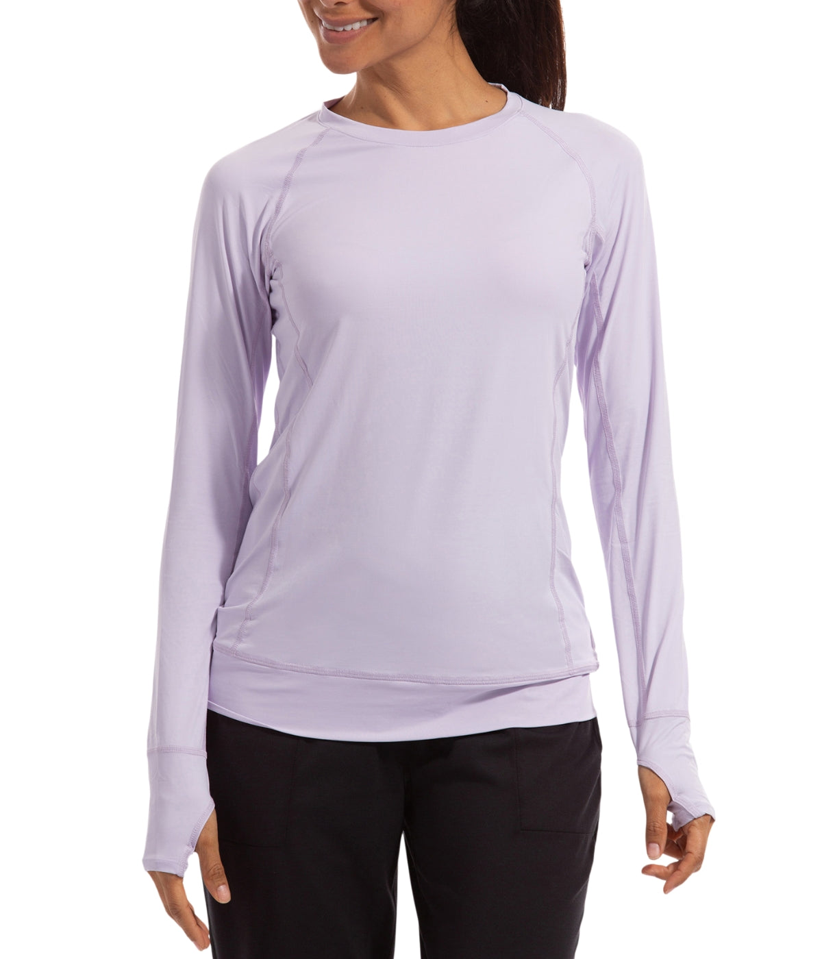  BloqUV BloqUV Women's UPF 50+ Sun Protection Pullover Top - Lavender - Bonton