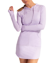 BloqUV Women's UPF 50+ Sun Protection Hoodie Dress