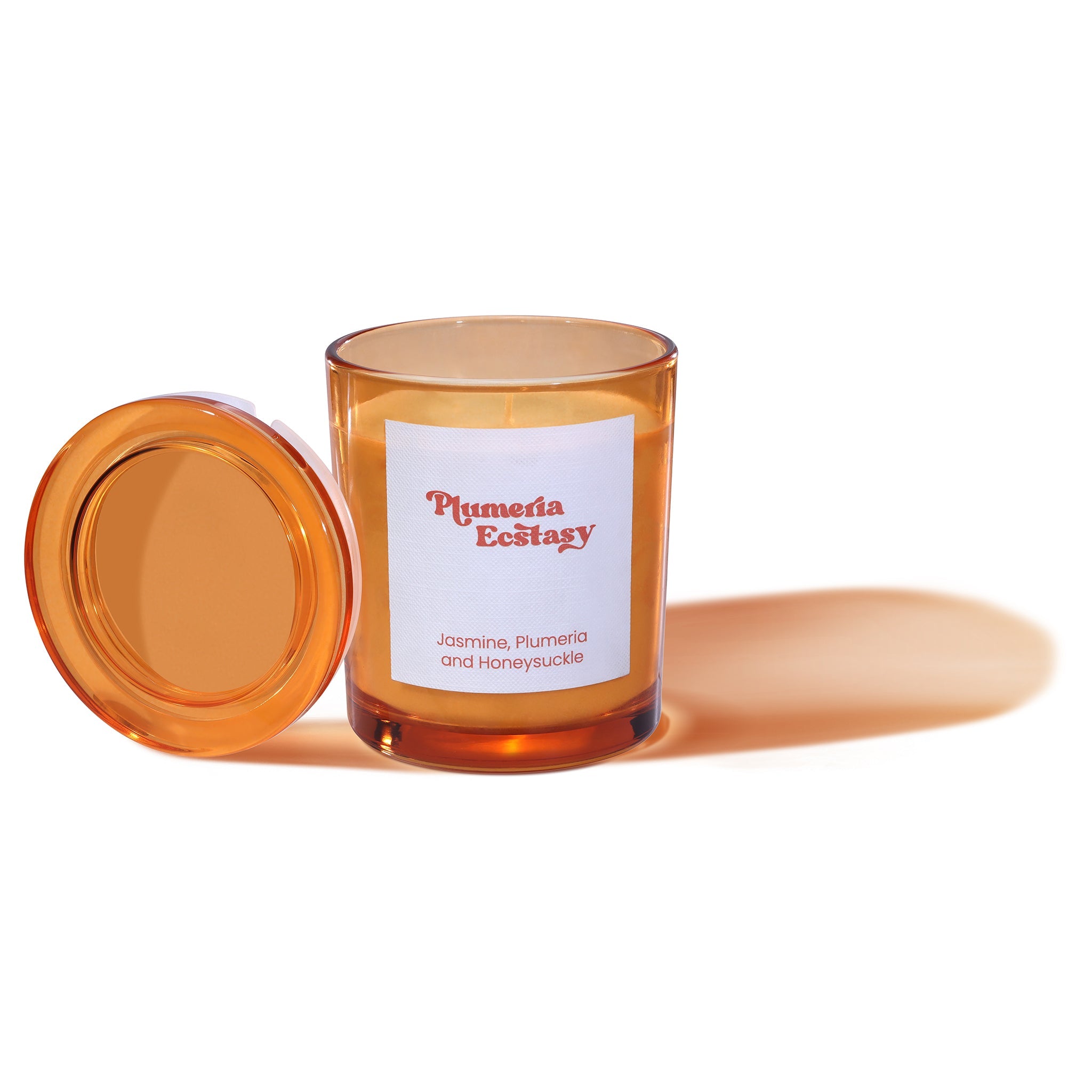  Levitate Candles Floral Fiesta Plumeria Ecstasy - Orange - Bonton