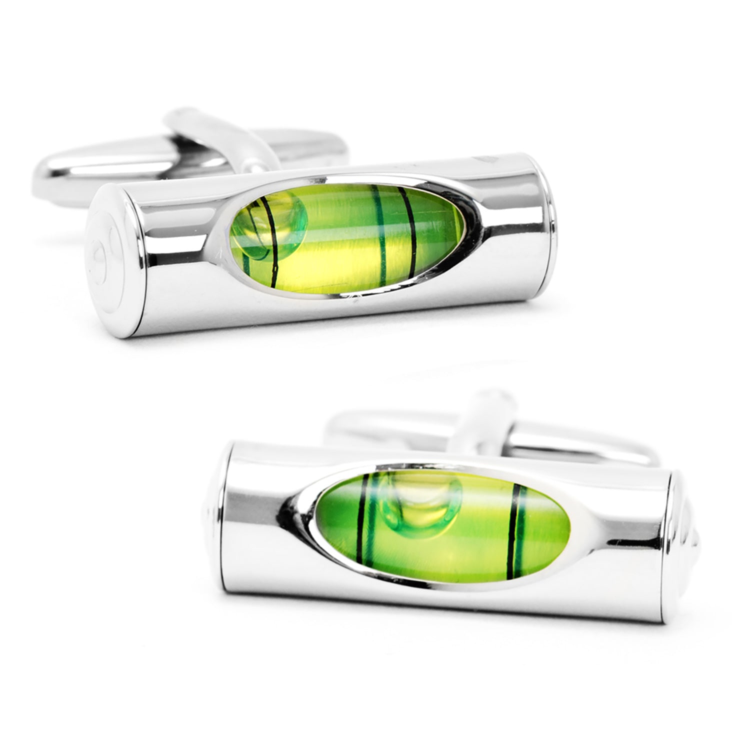  Cufflinks Green Level Cufflinks - Default Title - Bonton