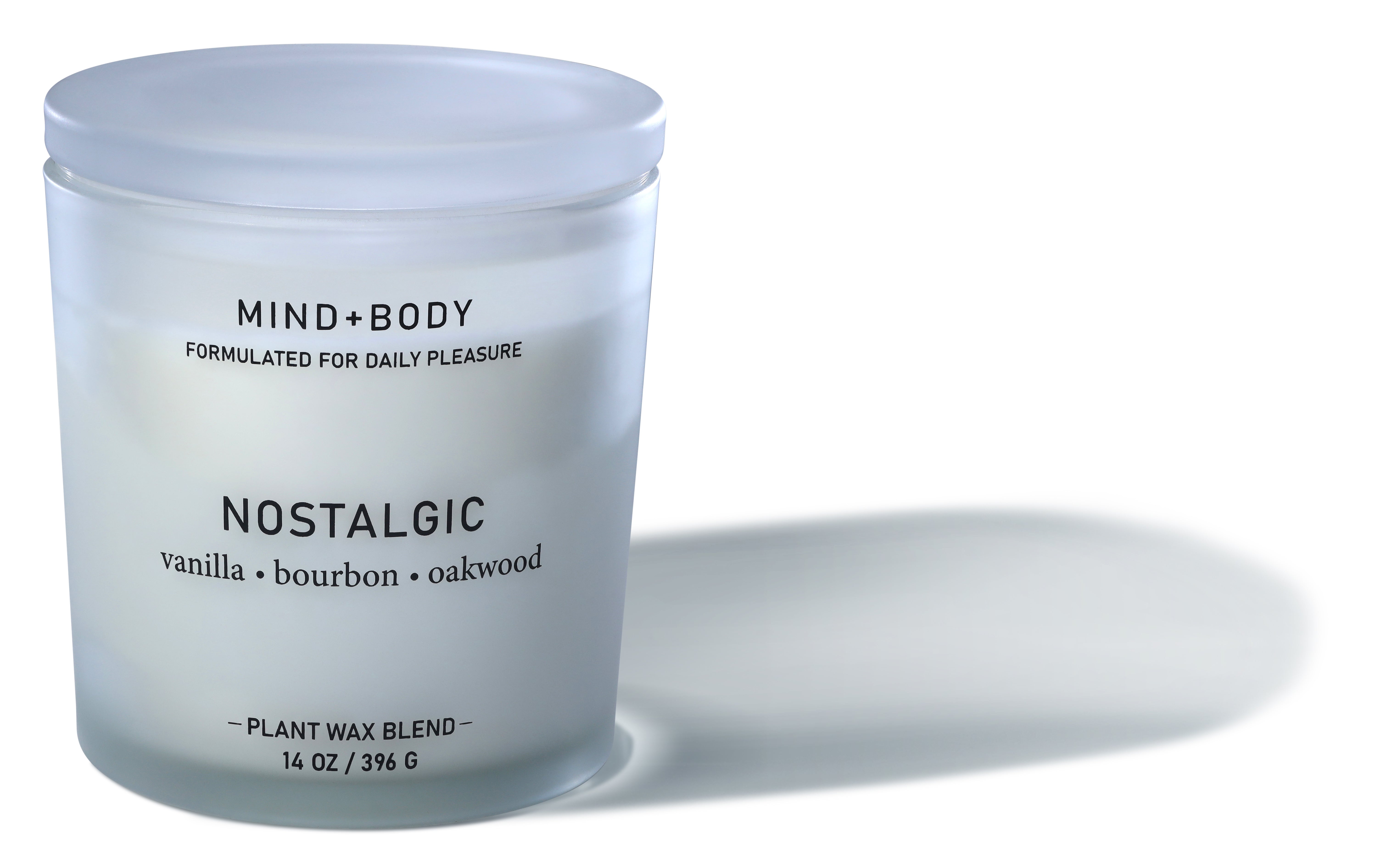  Levitate Candles Mind & Body Nostalgic - Frosted Clear - Bonton