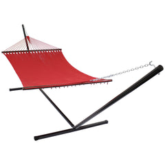 2-Person Double Rope Hammock with Steel Stand