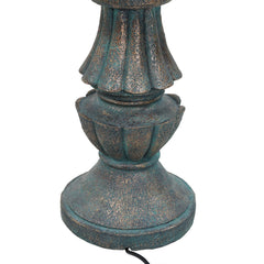 41"H Electric Polyresin and Fiberglass 2-Tier Nouveau Water Fountain