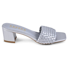 Women's Lada Sandals-Silver-7-2