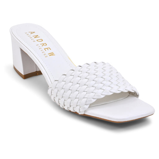 Women's Lada Sandals-White-6-1