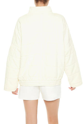 Quilted Zip-Up Jacket