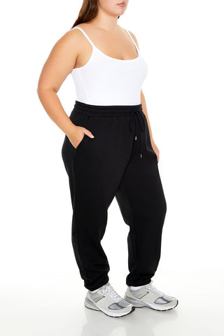 Plus Size Fleece Joggers
