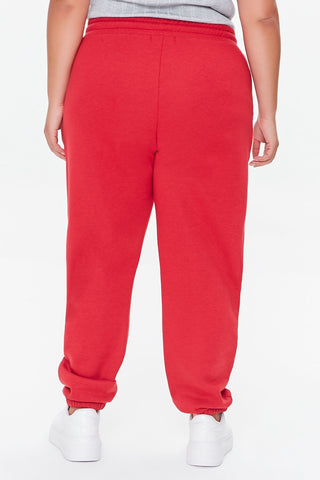 Plus Size Fleece Joggers