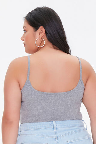 Plus Size Basic Cami Bodysuit
