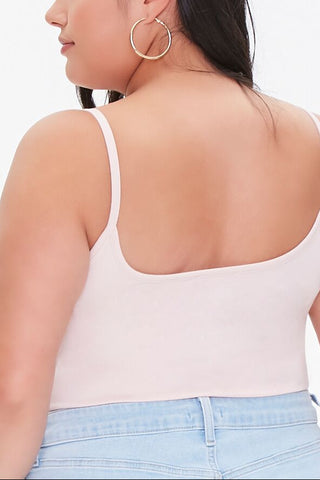 Plus Size Basic Cami Bodysuit