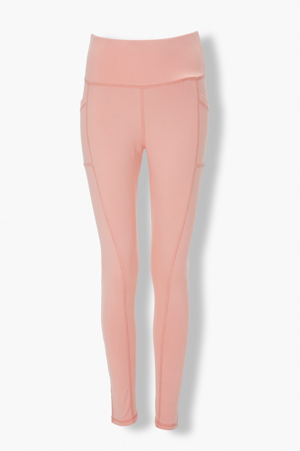  Forever 21 Active Seamed Leggings - coral - Bonton