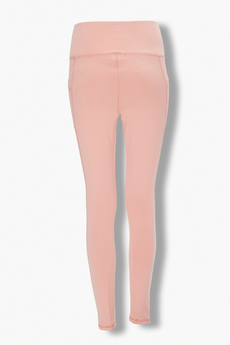 Forever 21 Active Seamed Leggings - coral - Bonton