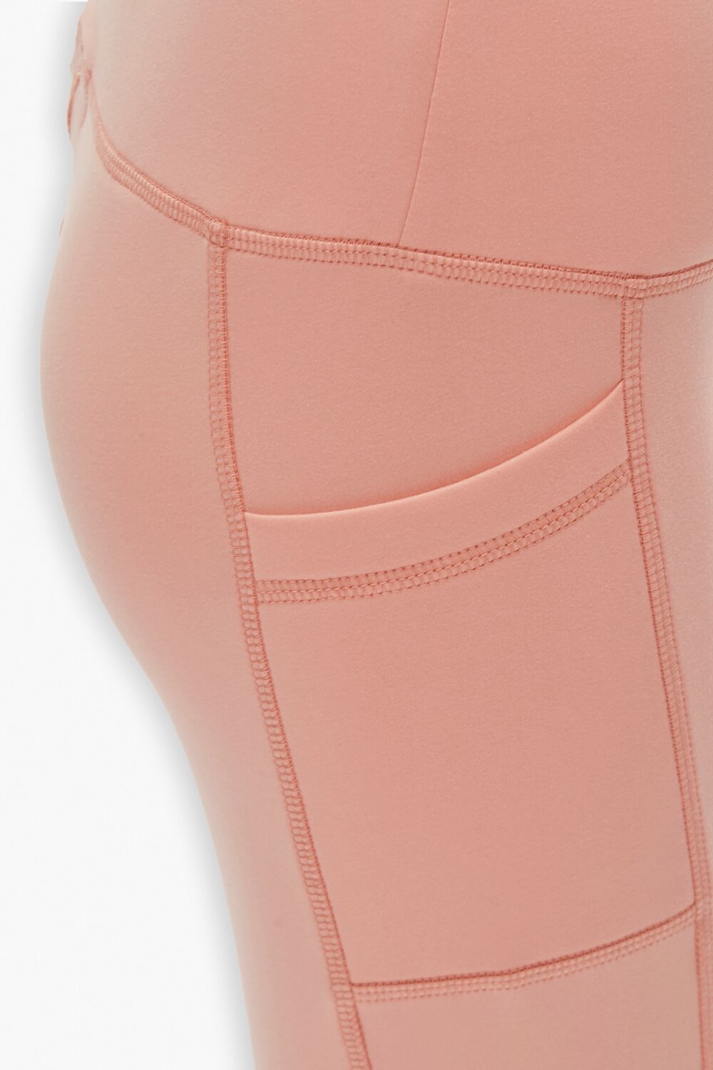  Forever 21 Active Seamed Leggings - coral - Bonton