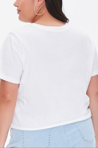 Plus Size Be Nice Graphic Tee