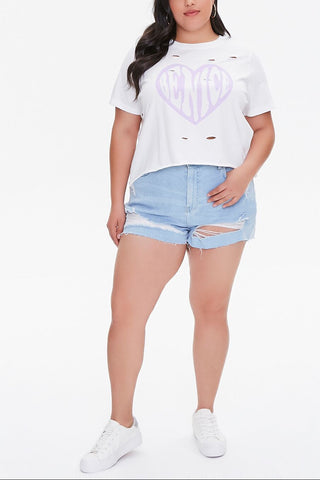 Plus Size Be Nice Graphic Tee