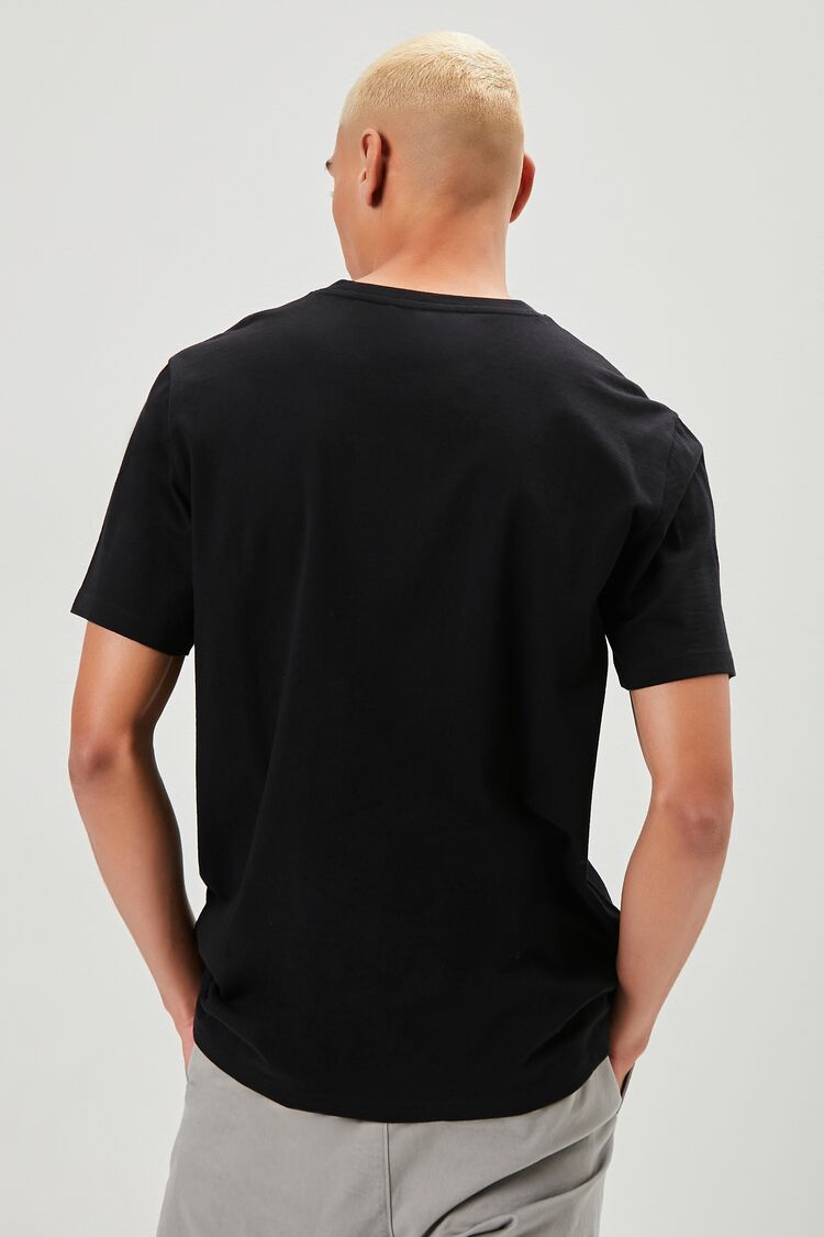  Forever 21 Basic Organically Grown Cotton Tee - black - Bonton