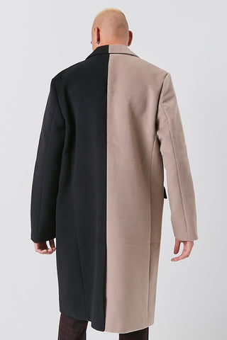 Colorblock Longline Coat