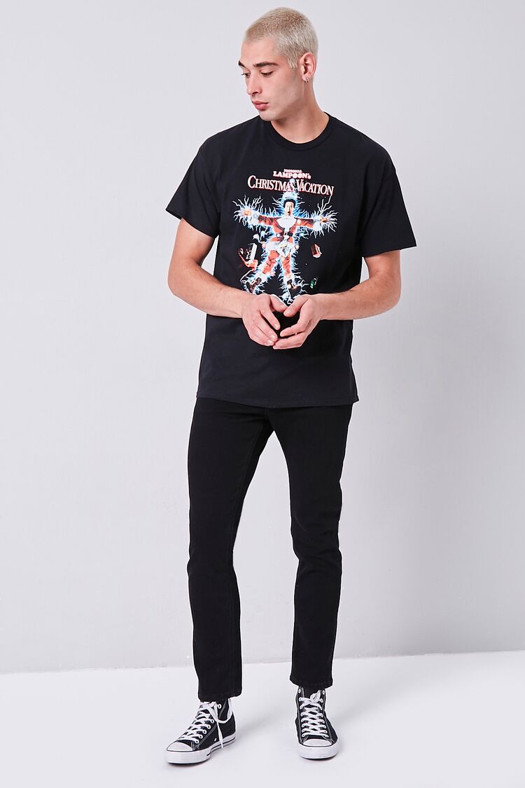  Forever 21 National Lampoons Christmas Vacation Tee - black multi - Bonton