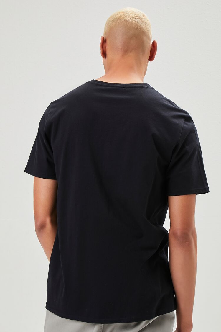  Forever 21 Basic Organically Grown Cotton Tee - black - Bonton