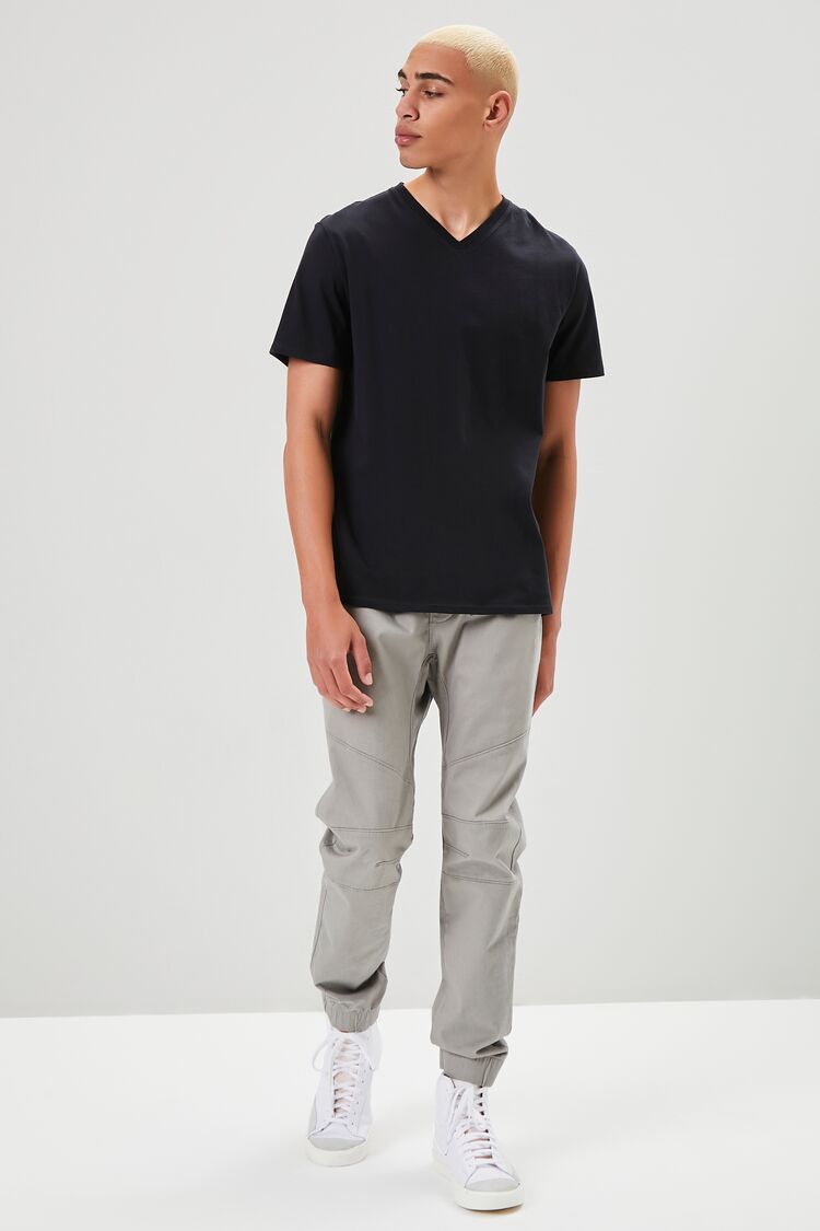  Forever 21 Basic Organically Grown Cotton Tee - black - Bonton