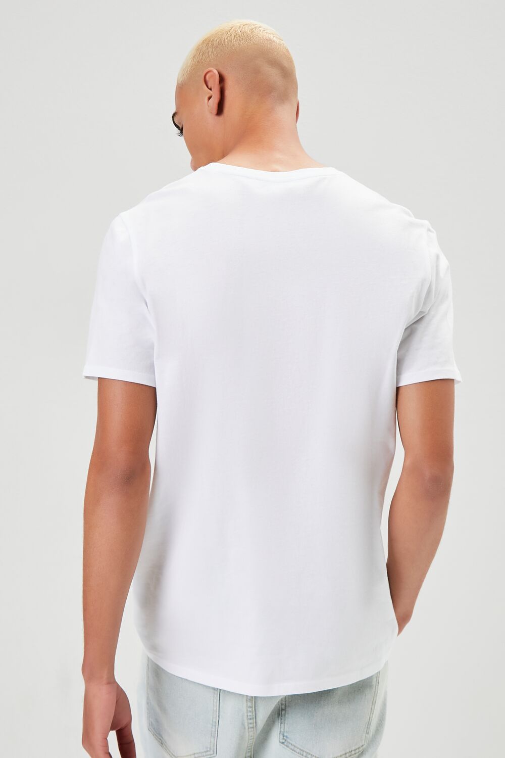  Forever 21 Basic Organically Grown Cotton Tee - black - Bonton