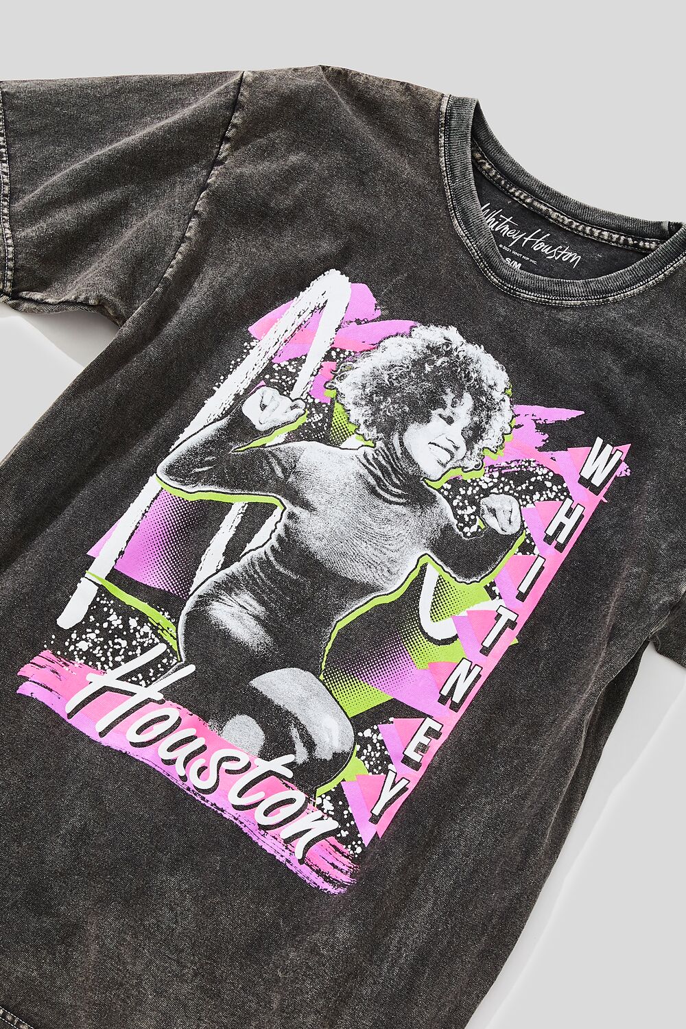  Forever 21 Whitney Houston Graphic Tee - black multi - Bonton