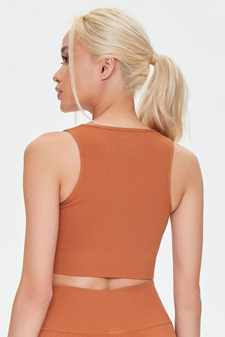 Seamless Longline Sports Bra