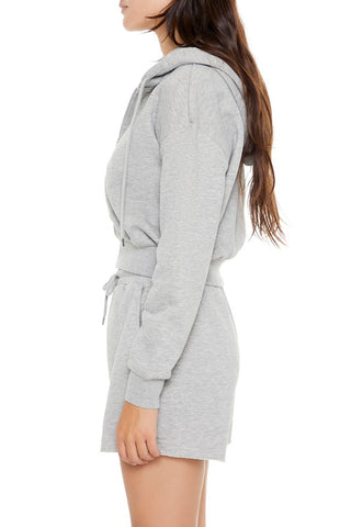 Basic Fleece Zip-Up Hoodie
