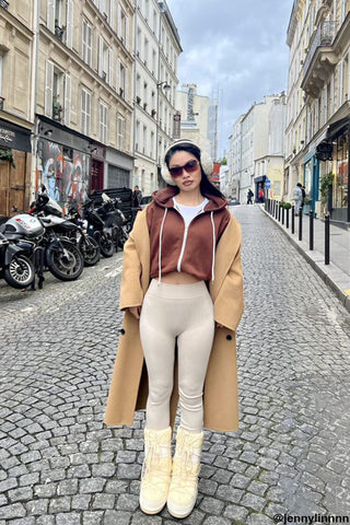 Basic Fleece Zip-Up Hoodie