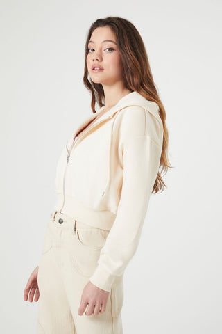 Basic Fleece Zip-Up Hoodie